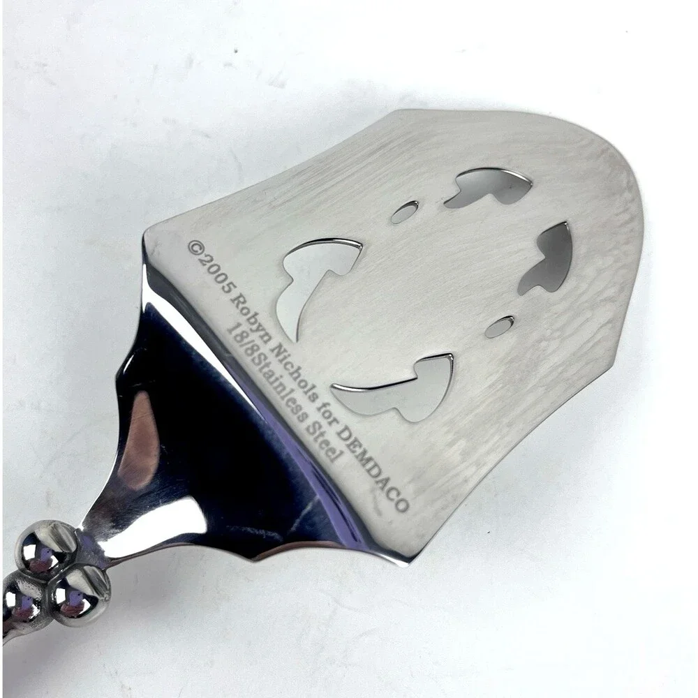Demdaco Autumn Leaf Pie Server By The Robyn Nichols Collection Stainless Steel